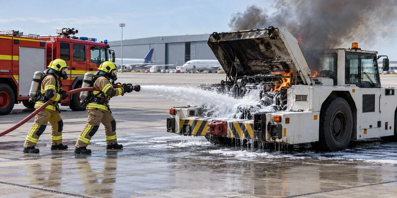 06-airport-tug-engine-foam airport-tug-engine-foam